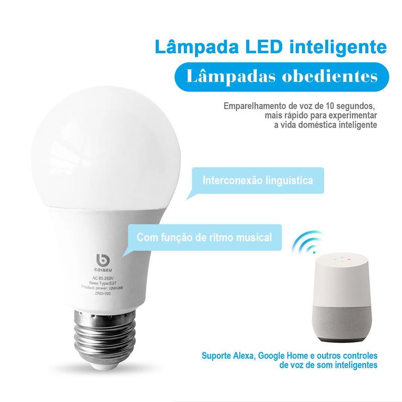 Lâmpada Inteligente Alexa